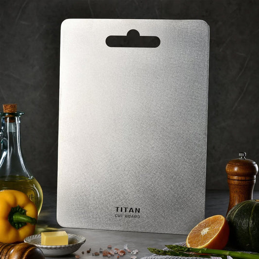 100% Pure Titanium Cutting Board